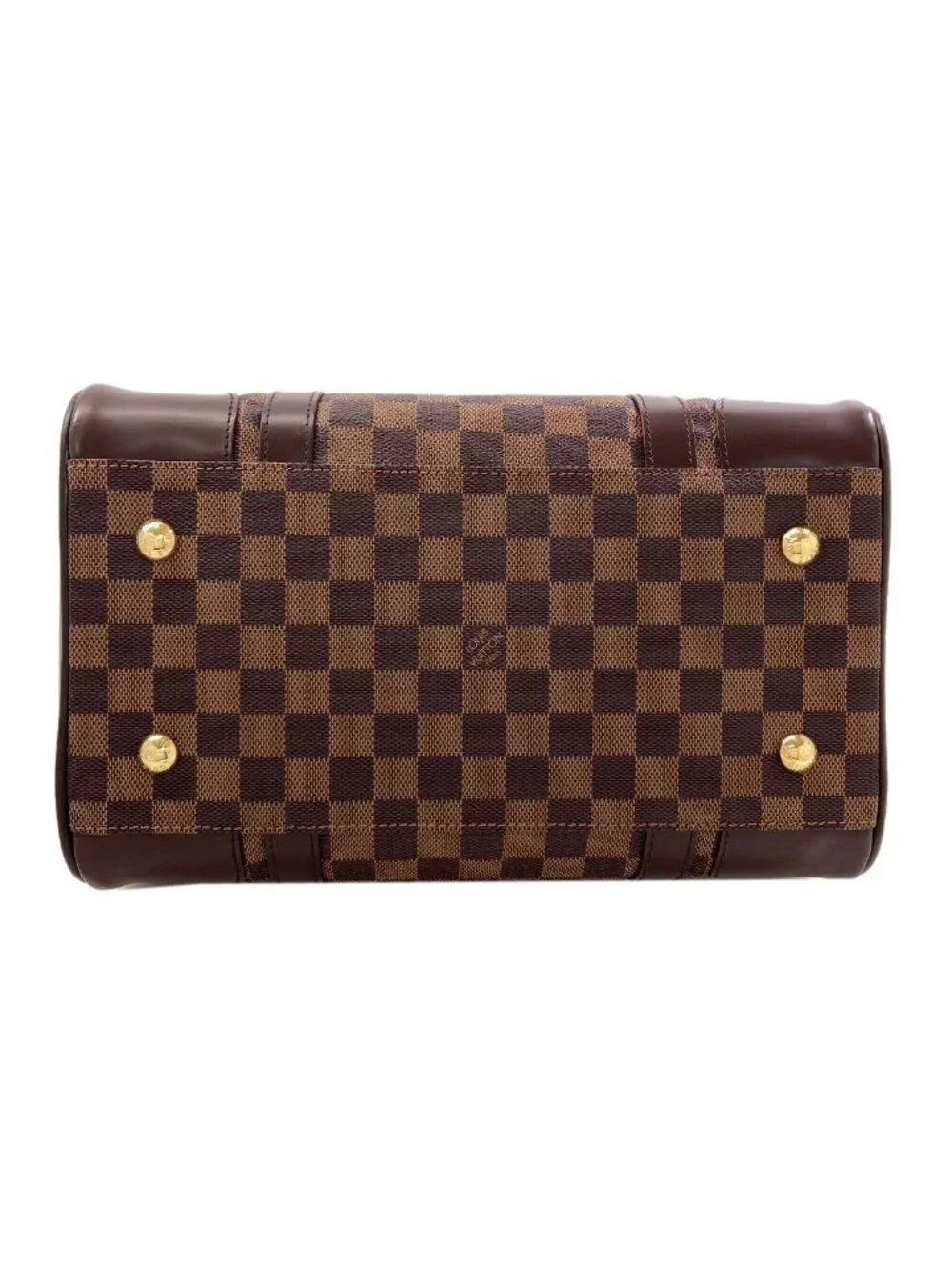 Louis Vuitton Bar Clay Boston Bag Damier Canvas